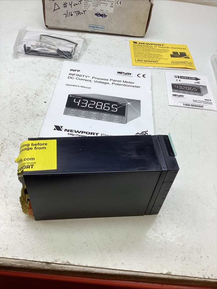 Newport Electronics Infinity Process Panel Meter INFP-0200-C2 NIB