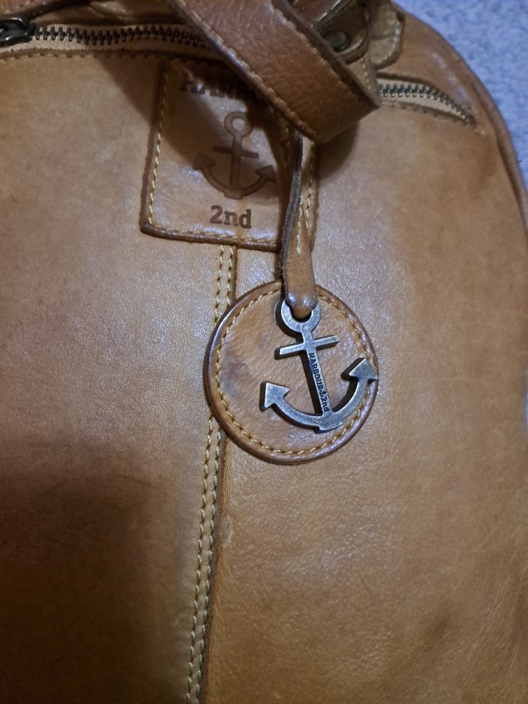 Harbour 2nd Tan/Light Brown Leather Backpack