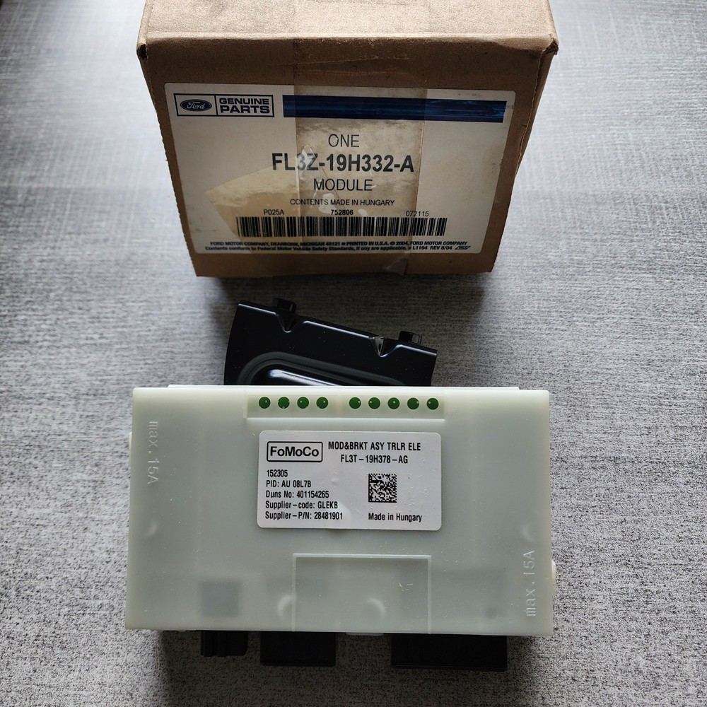 Ford FL3Z-19H332-A Control Module With Bracket for Trailer Brake OEM