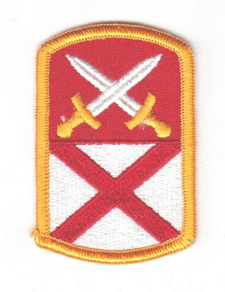 Army Patch: 167th Support Brigade - merrowed edge