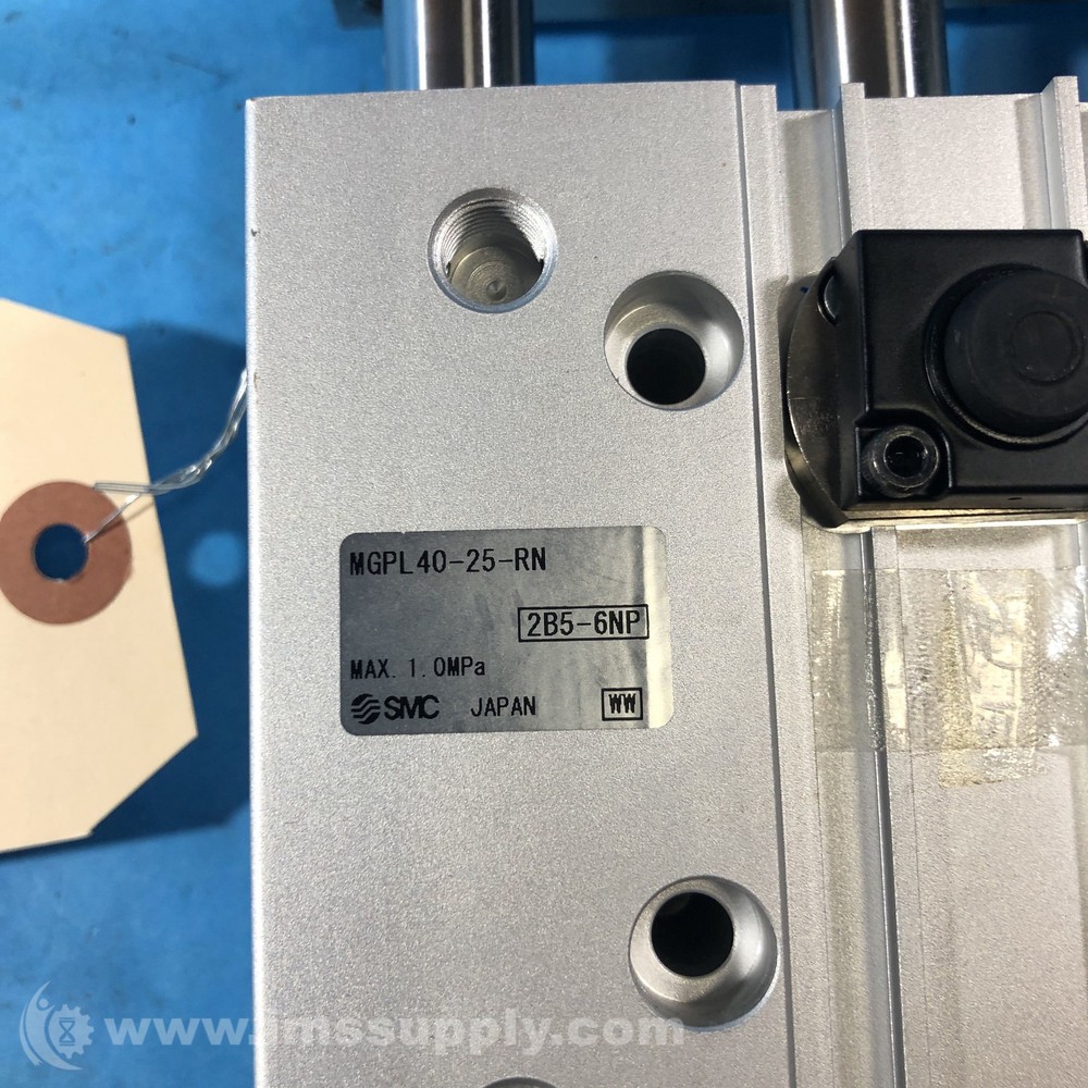 SMC Pneumatics MGPL40-25-RN Compact Guide Cylinder USIP
