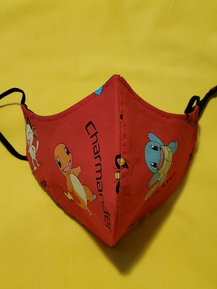 Youth Pokemon Adjustable Face Mask