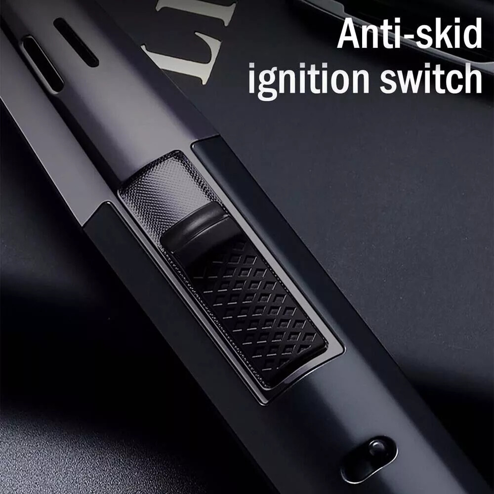 2PACK Jet Torch Butane Lighter Windproof Refillable Butane Lighter Adjustable