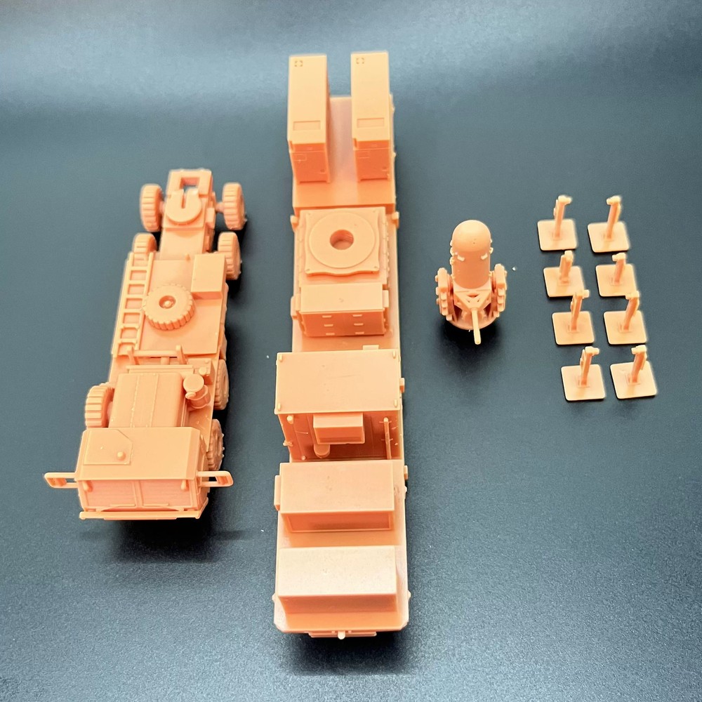 3D Printed 1/72/87/144 US Mobile Land-Based Dense Array Weapon System Model Kit