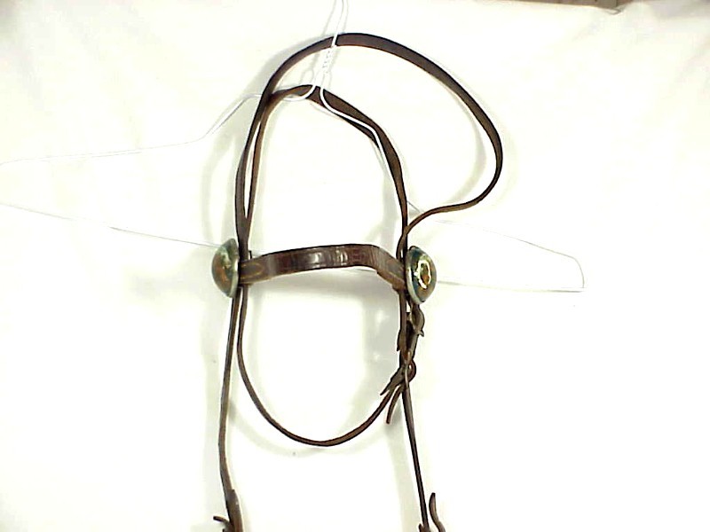 Old WESTERN BRIDLE With BIT