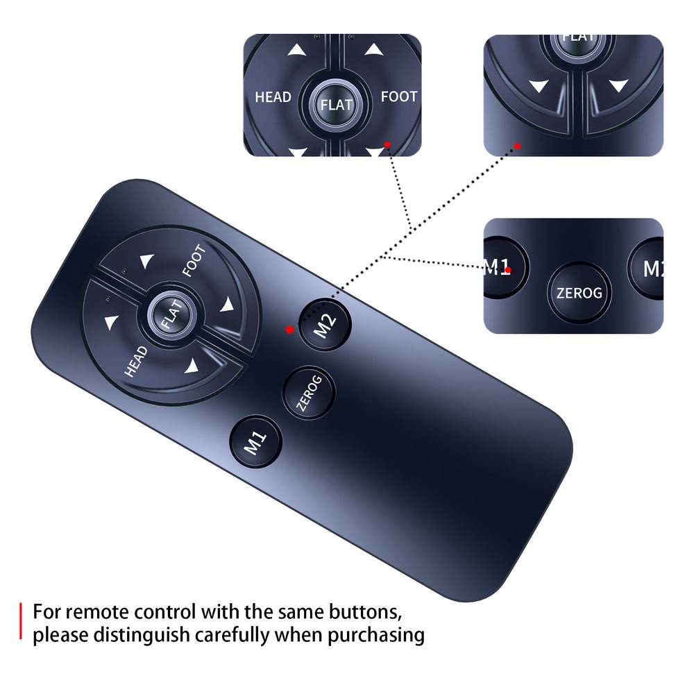New Replacement Remote Control For iDealBed 3i Custom Adjustable Bed Base