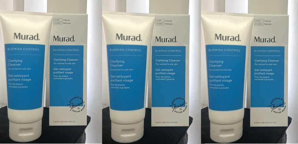 3xMurad Blemish Control Clarifying Cleanser 6.75 oz