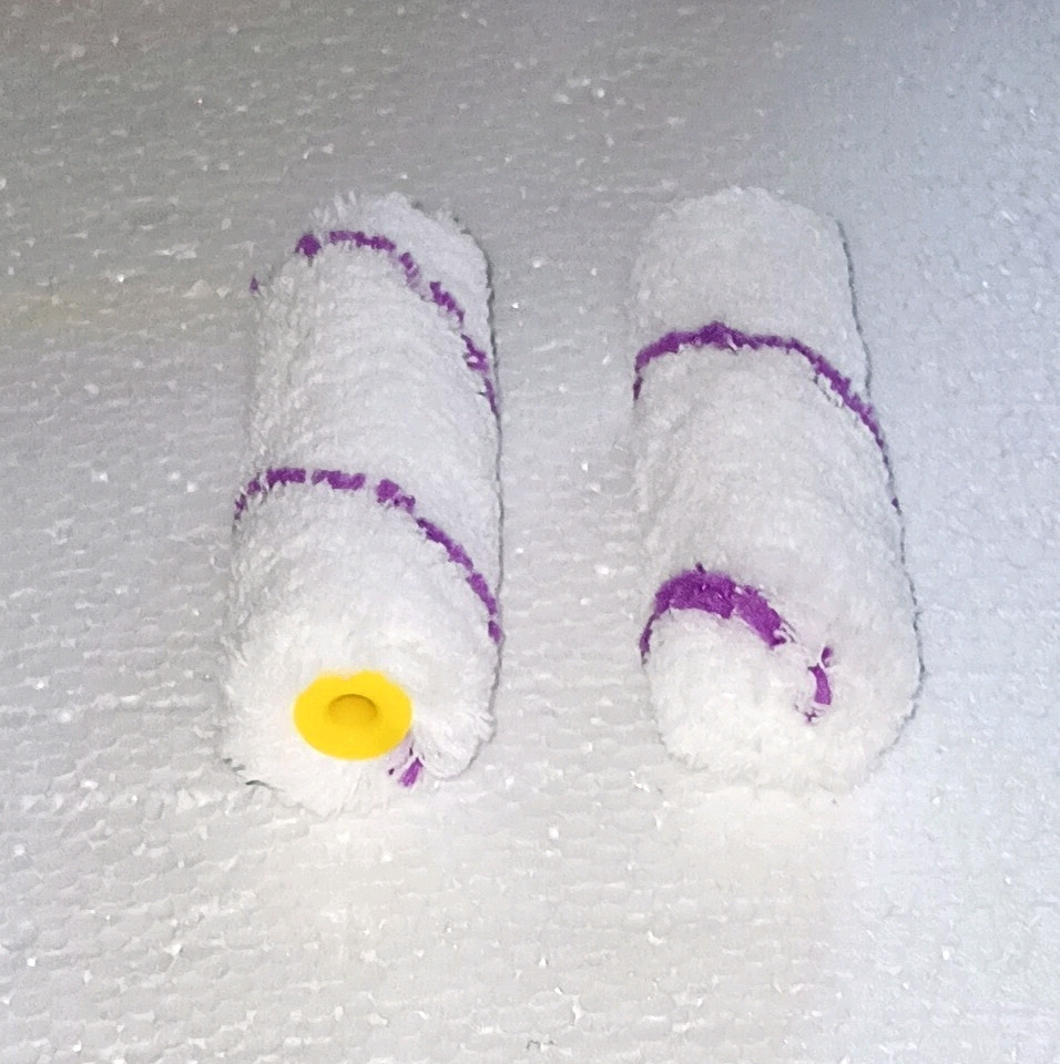 Paint Rollers 20  4 " x 1/2"  solvent resistant Micro Fiber Mini Roller Covers