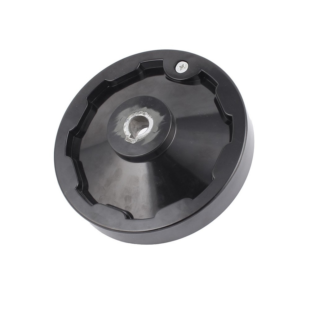 Milling Machine Black Folding Handle Inside Ripple Hand Wheel 16x155mm