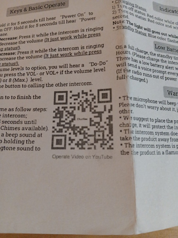 Wireless Calling System ChunHee Intercommunication System H105-IM-2