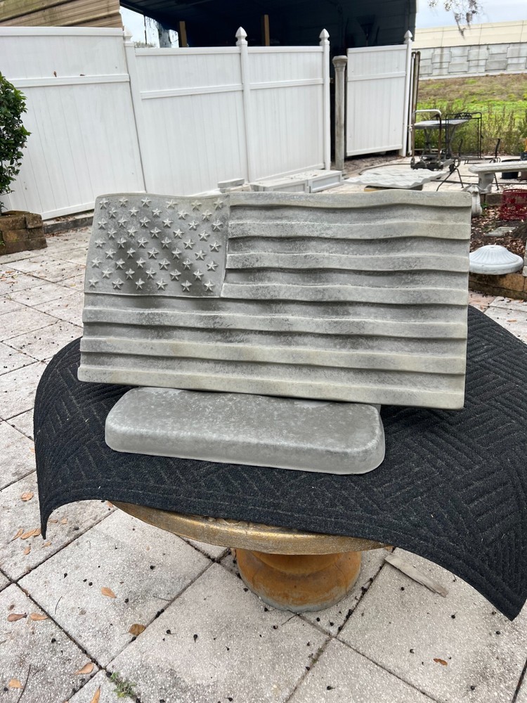 American Flag Concrete Mold Set