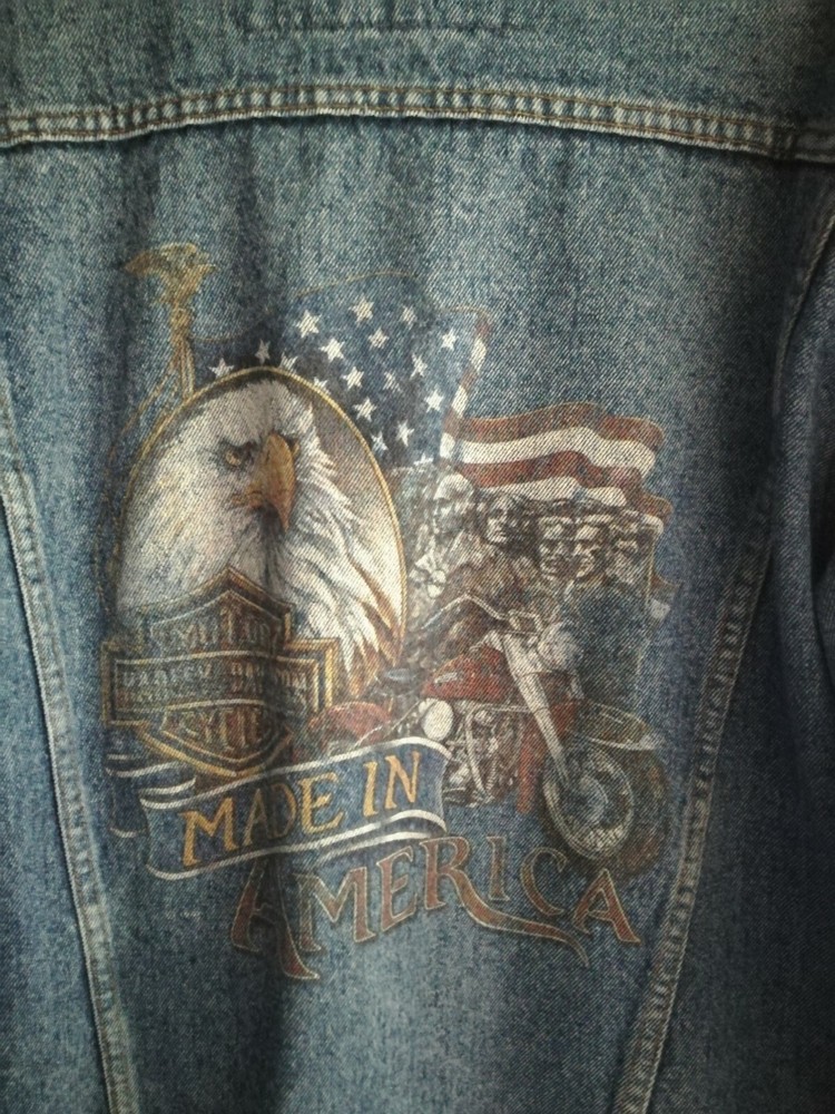 Harley davidson heavy Denim Jacket