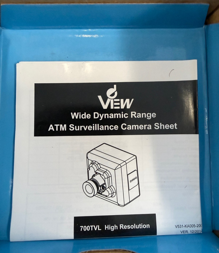 Deview View WD29ATM camera Wide Dynamic Range, Day/Night 2.9mm Fixed Lens.