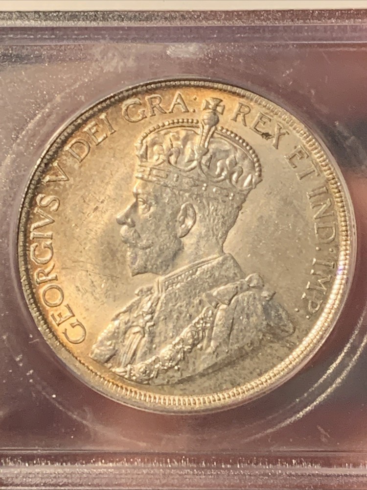 1936 Canada Silver Dollar ~ ICG MS63 ~