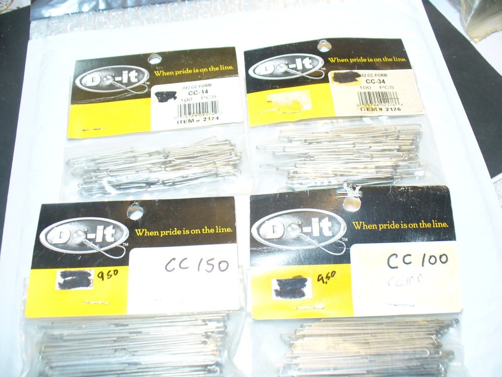 DO-IT CC Wire Forms 400 ASSORTED   CC-14,CC34,CC100,CC150,  WIRE FORMS