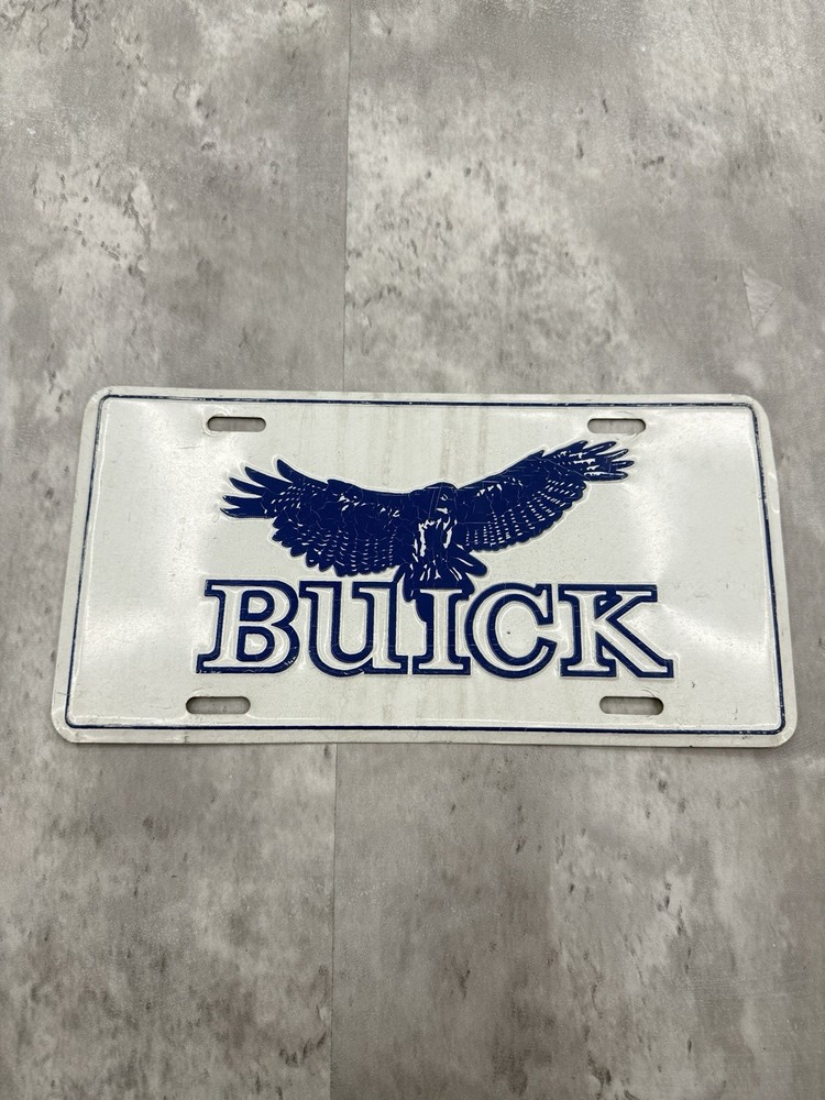 Vintage Buick License Plate