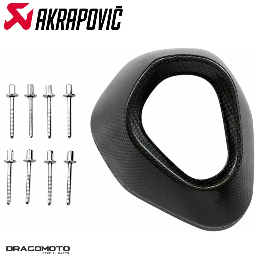 End Cap AKRAPOVIC Carbon V-EC30