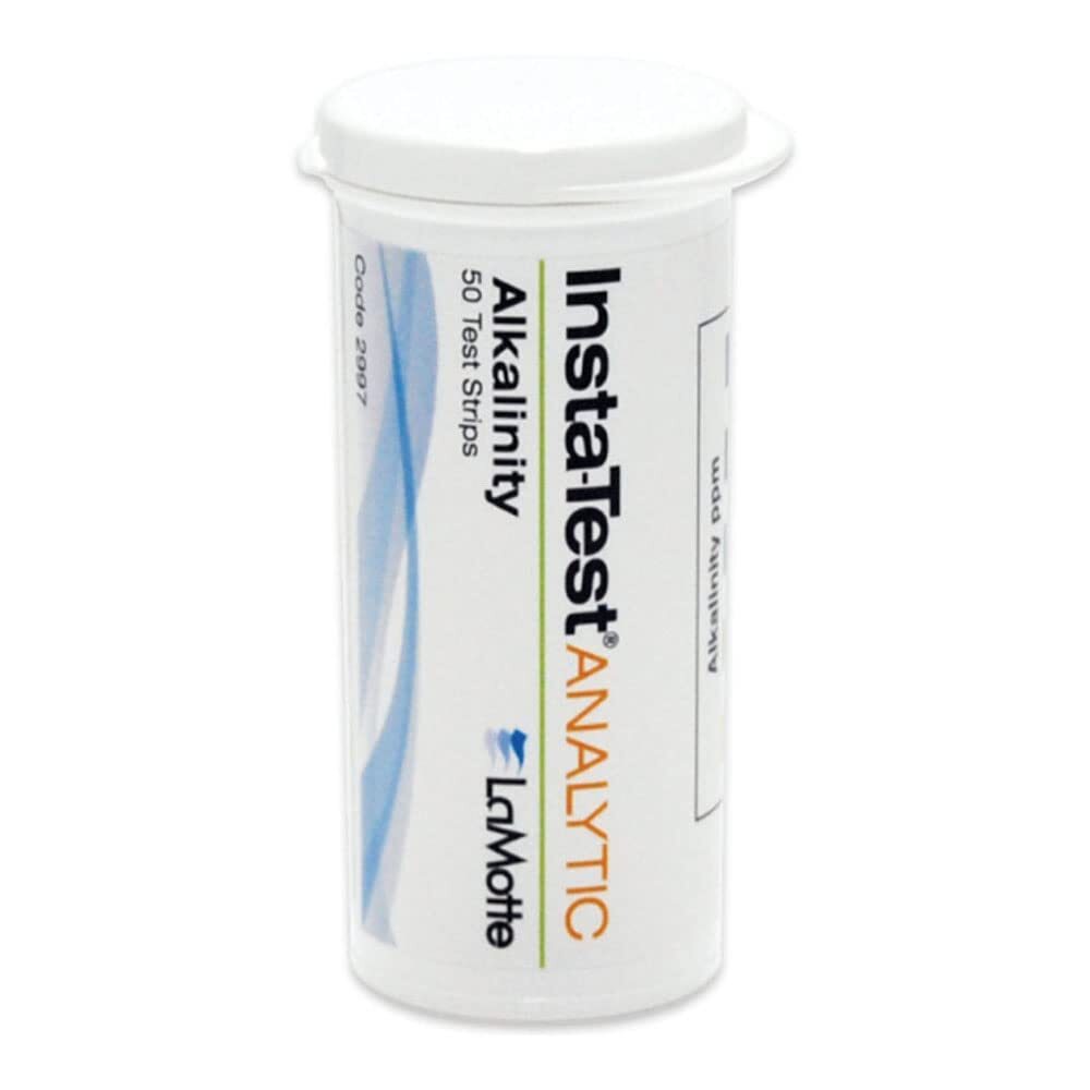LaMotte Insta-Test 2997 Alkalinity Single Factor Test Strip, 0-180ppm Range