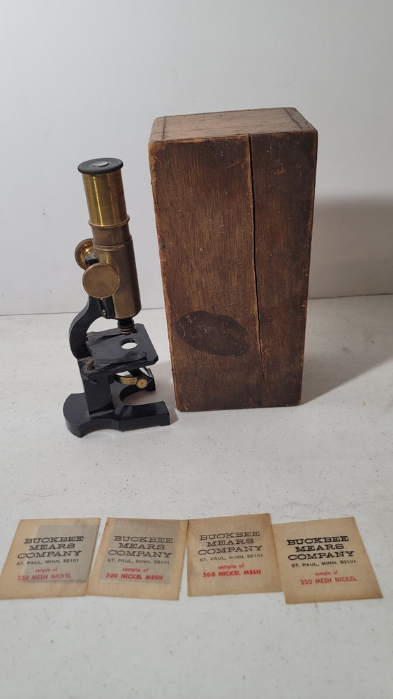 Antique Brass Student Microscope