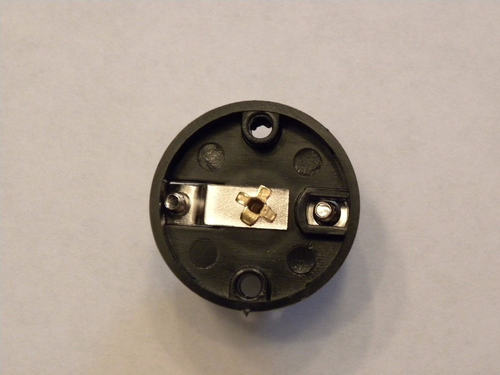 Lionel Trains E10 Screw Base Socket - Black