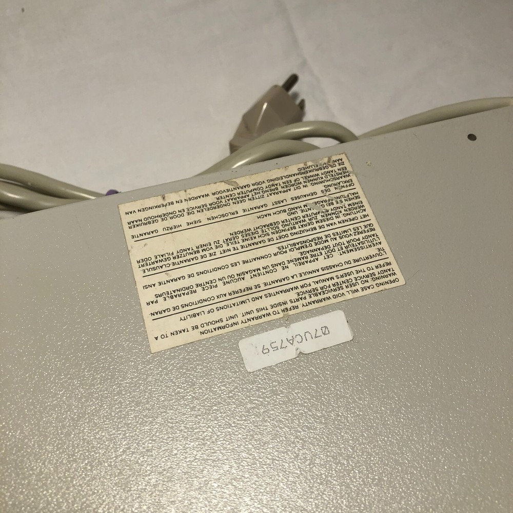 Tandy 1000 EX 25-1050B Personal Computer Clean - Powers On UNTESTED, PARTS ONLY