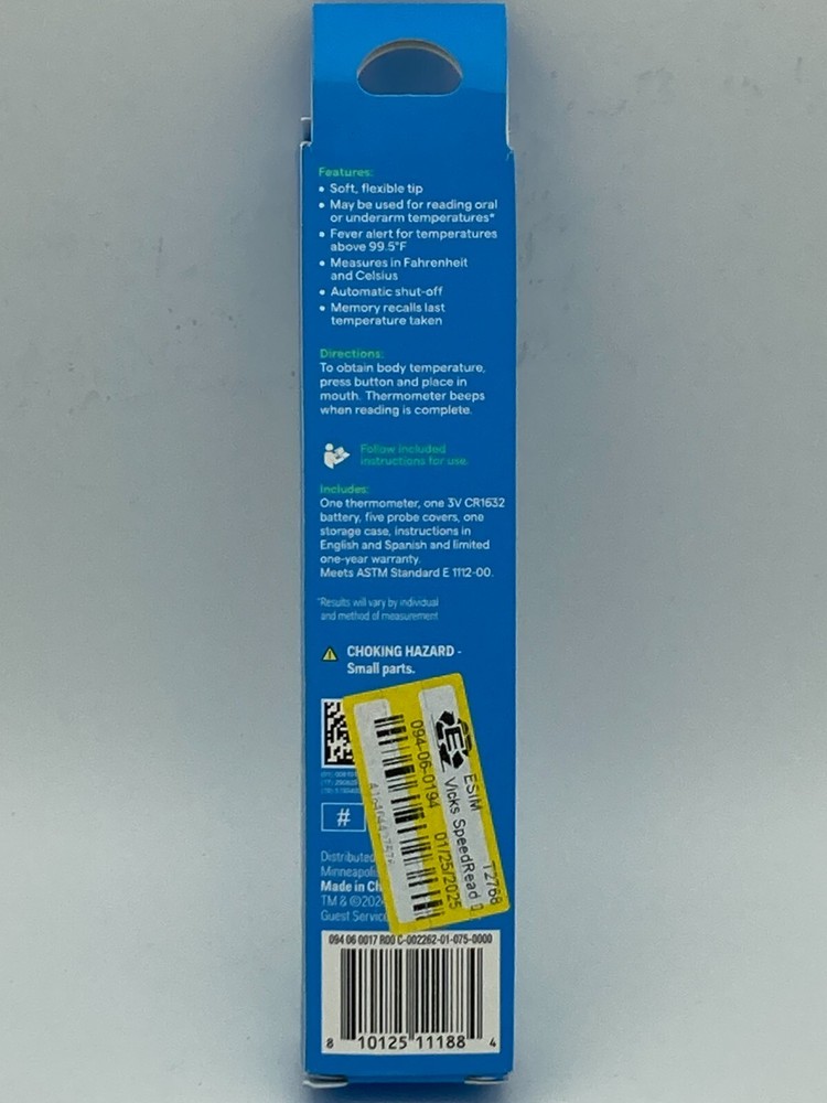 Fever Flash Digital Thermometer Flexible Easy Read