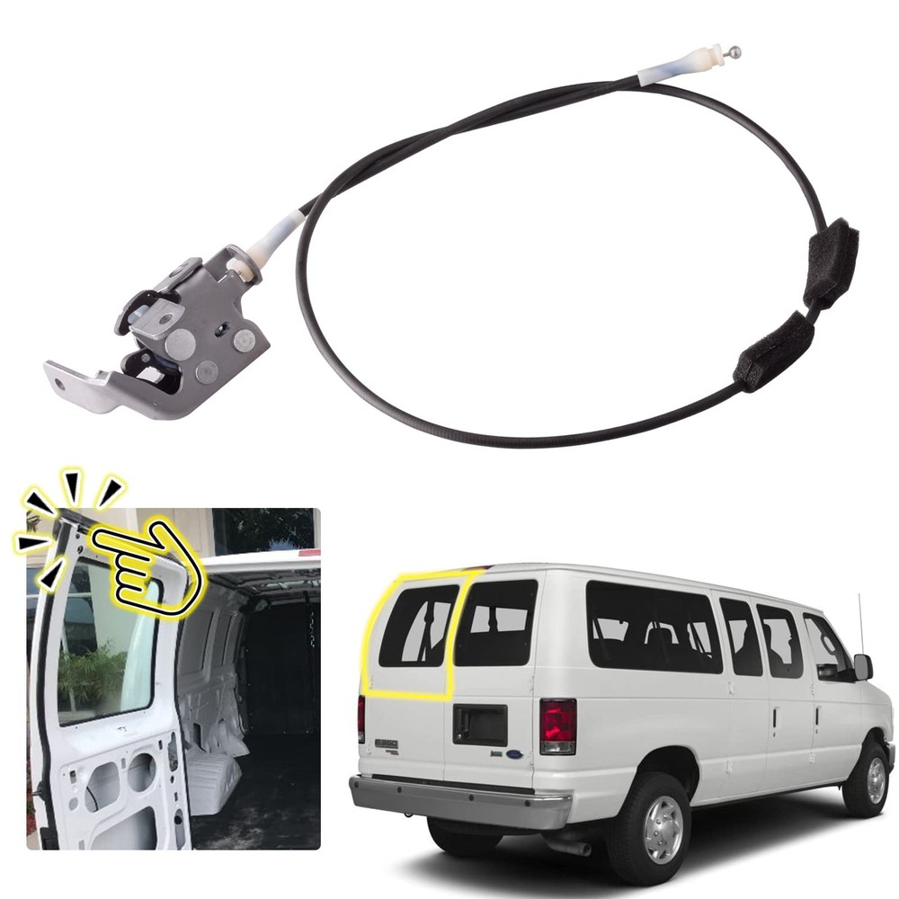 Rear Cargo Door Upper Latch Compatible For Ford E150 E250 E350 Van 1992-2009 ...