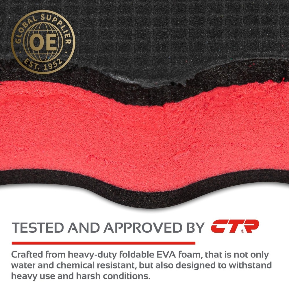 CTR Mechanic Mat Kneeling Pad Folding Mat for Working Under Car, Thick EVA Ma...