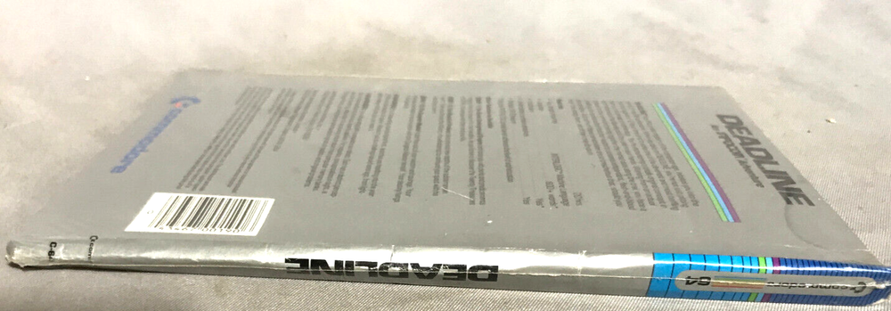 InfoCom Deadline - Text Adventure Game version C64 Commodore published 1983 NIB