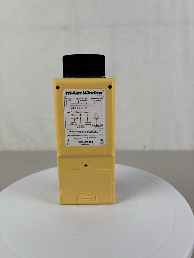 Wi-Net Window Wireless Network Analyzer Scanner Pinger Tester WP150 Test