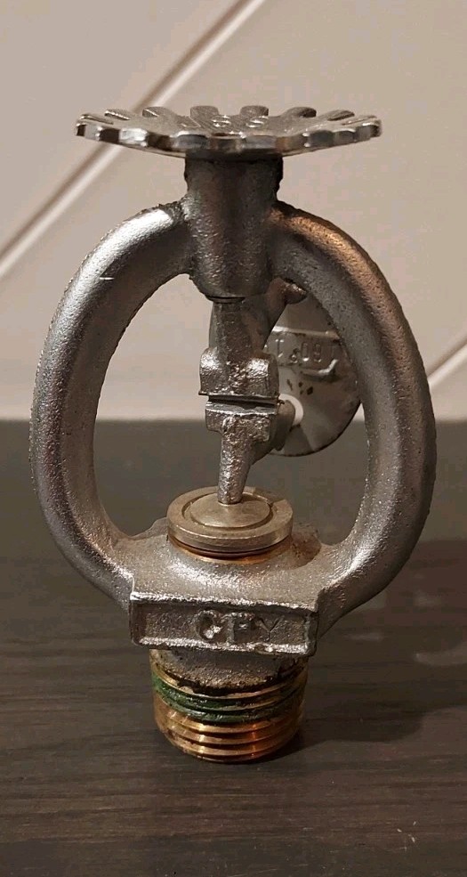 1977 Chrome STD Pendent Fire Sprinkler Head