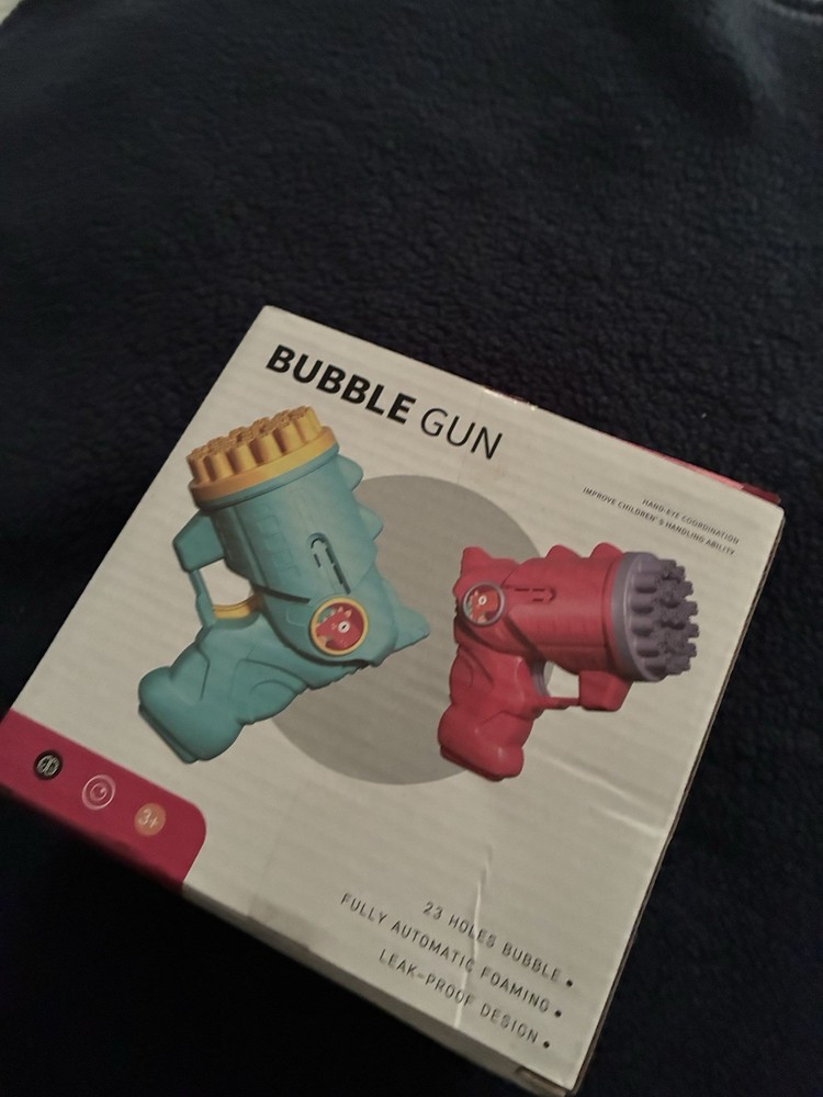 Bubble Gun Machine