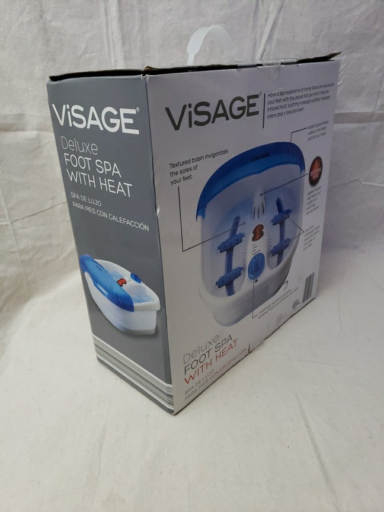 Visage deluxe foot spa with heat