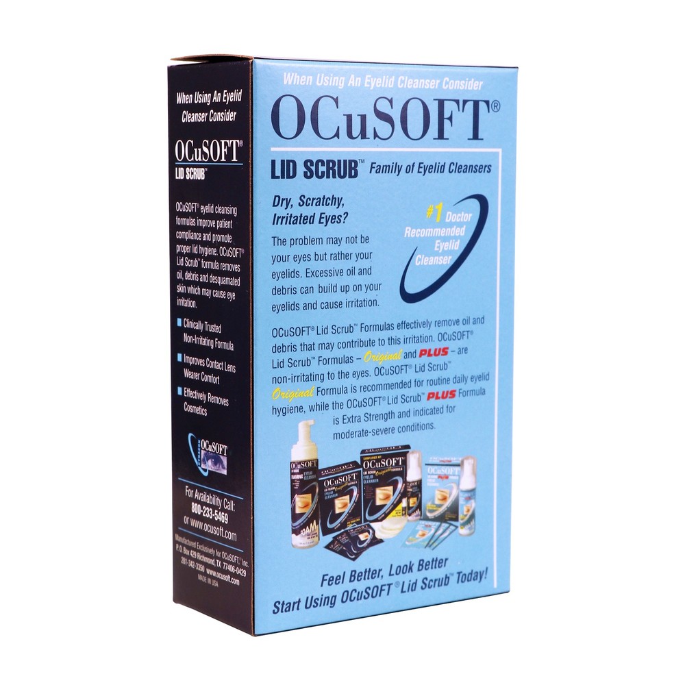 OCuSOFT Dry Lint Free Replacement Pads 100CT