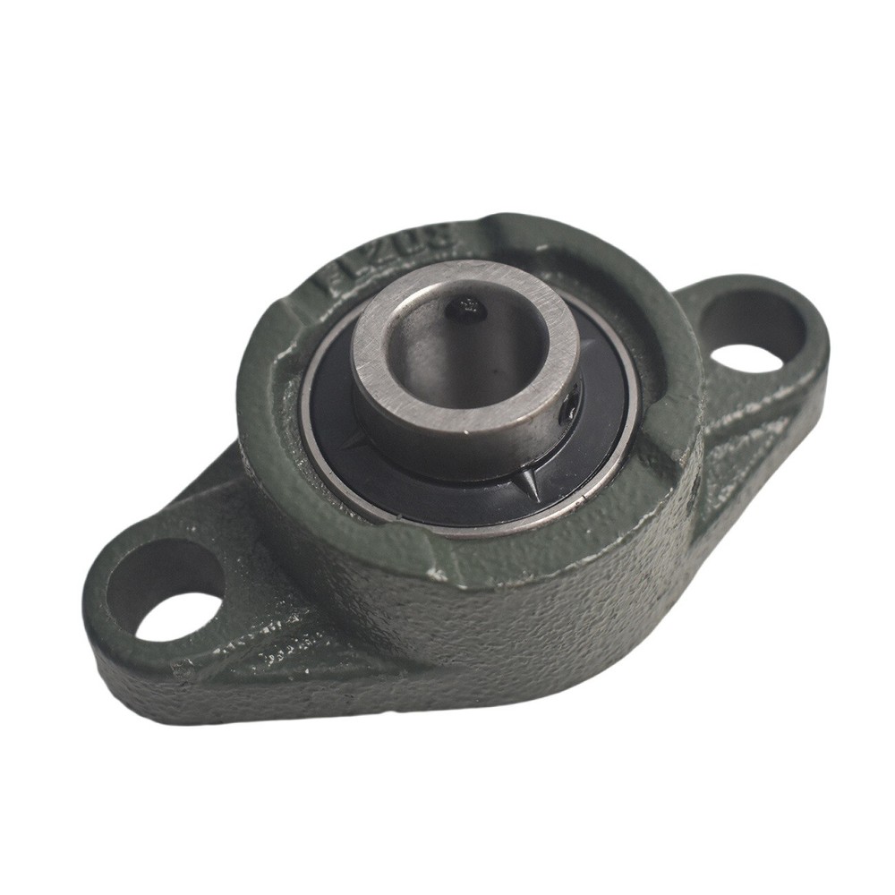 2pcs UCFL203 Flanged Pillow Block Bearing 5/8" Bore Mounted Solid Base