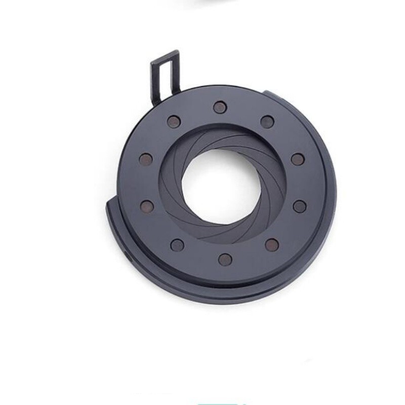 1-14mm Camera Lens Adapter Adjustable IRIS DIAPHRAGM Aperture 10 Blades