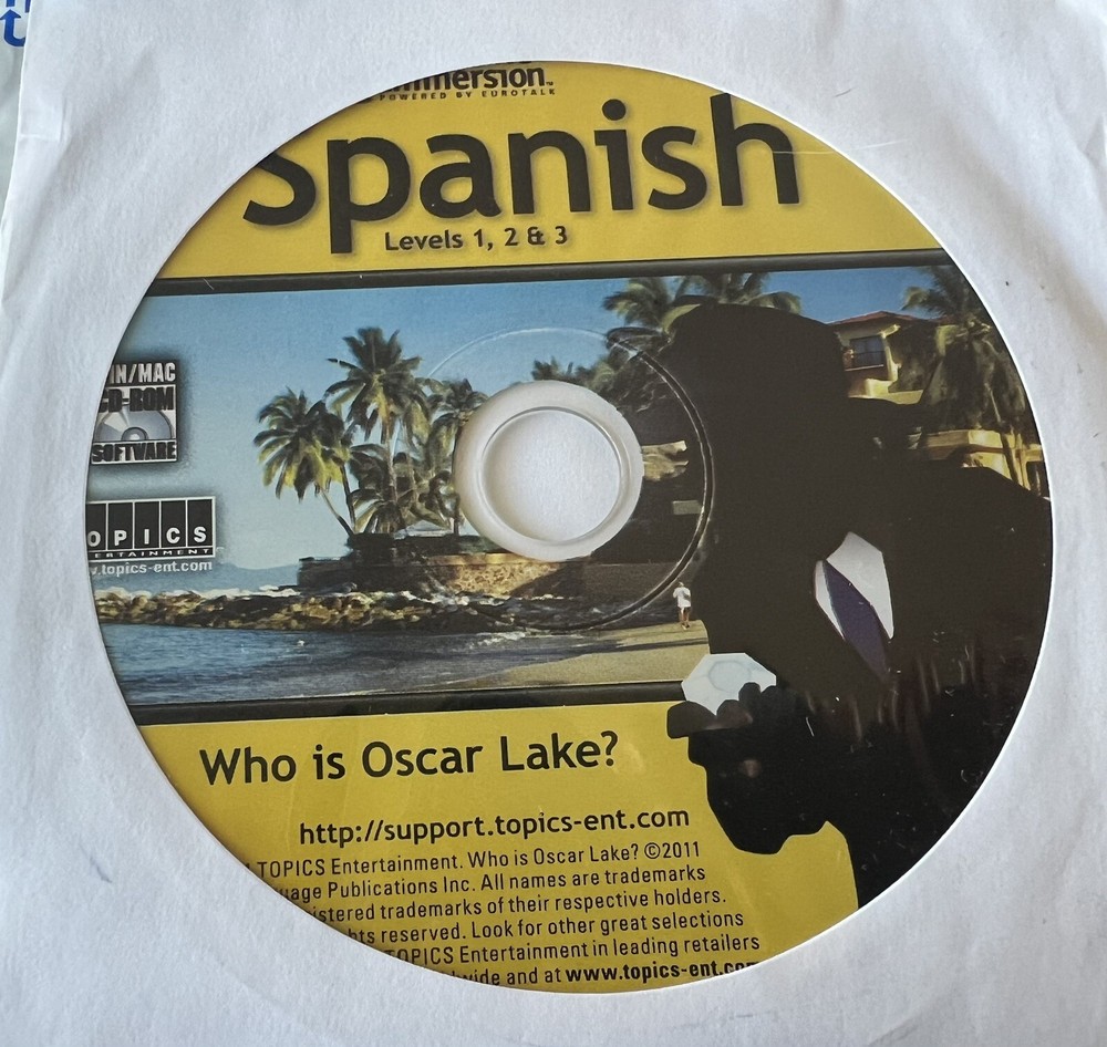 Instant Immersion Spanish Bundle Software, DVD, CD