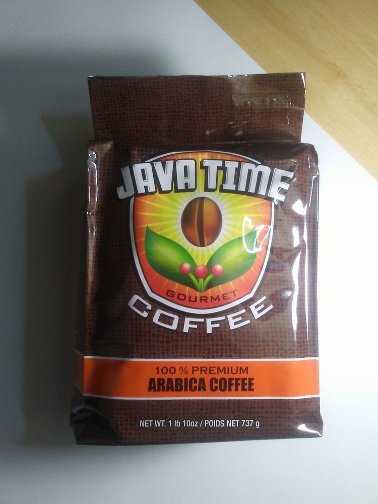 Java Time Gourmet Coffee, 26-Ounce 100% Premium Arabica coffee