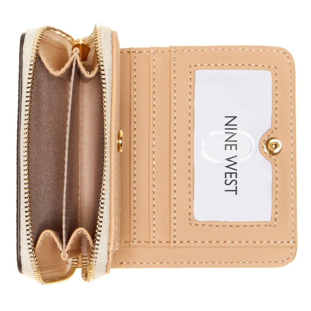 Nine West reflected 9 small zip around wallet