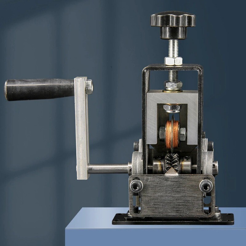 Wire Stripper Iron Frame High Speed Steel Blades Manual Wire Stripping Tool