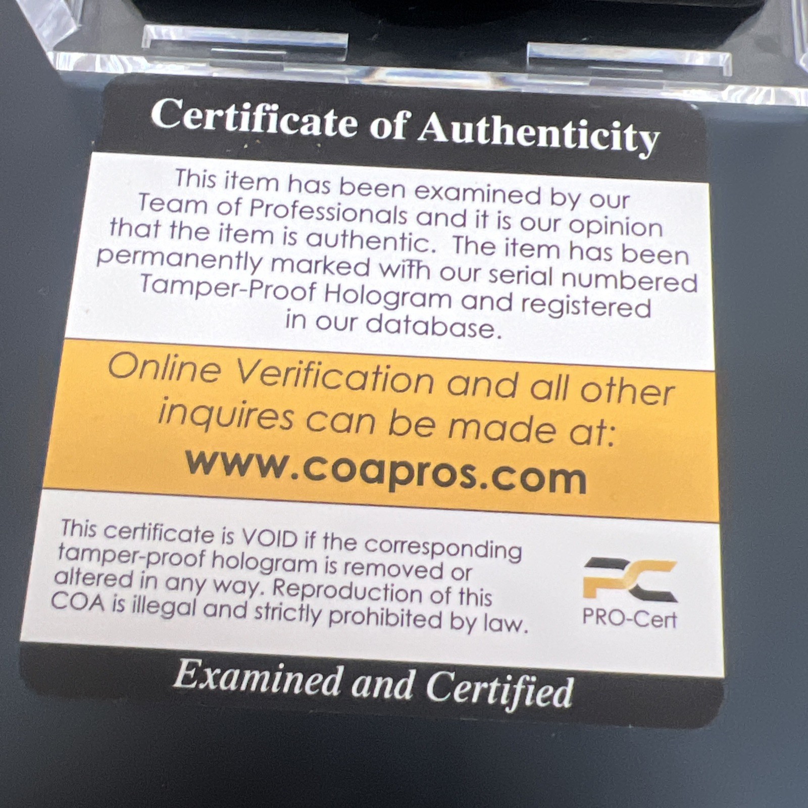 PRESIDENT DONALD TRUMP 2025 MAGA HAND SIGNED BASEBALL AUTO HOLO COA