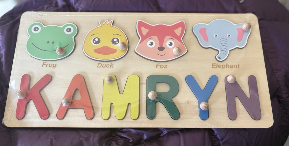 Name Puzzle For Kamryn
