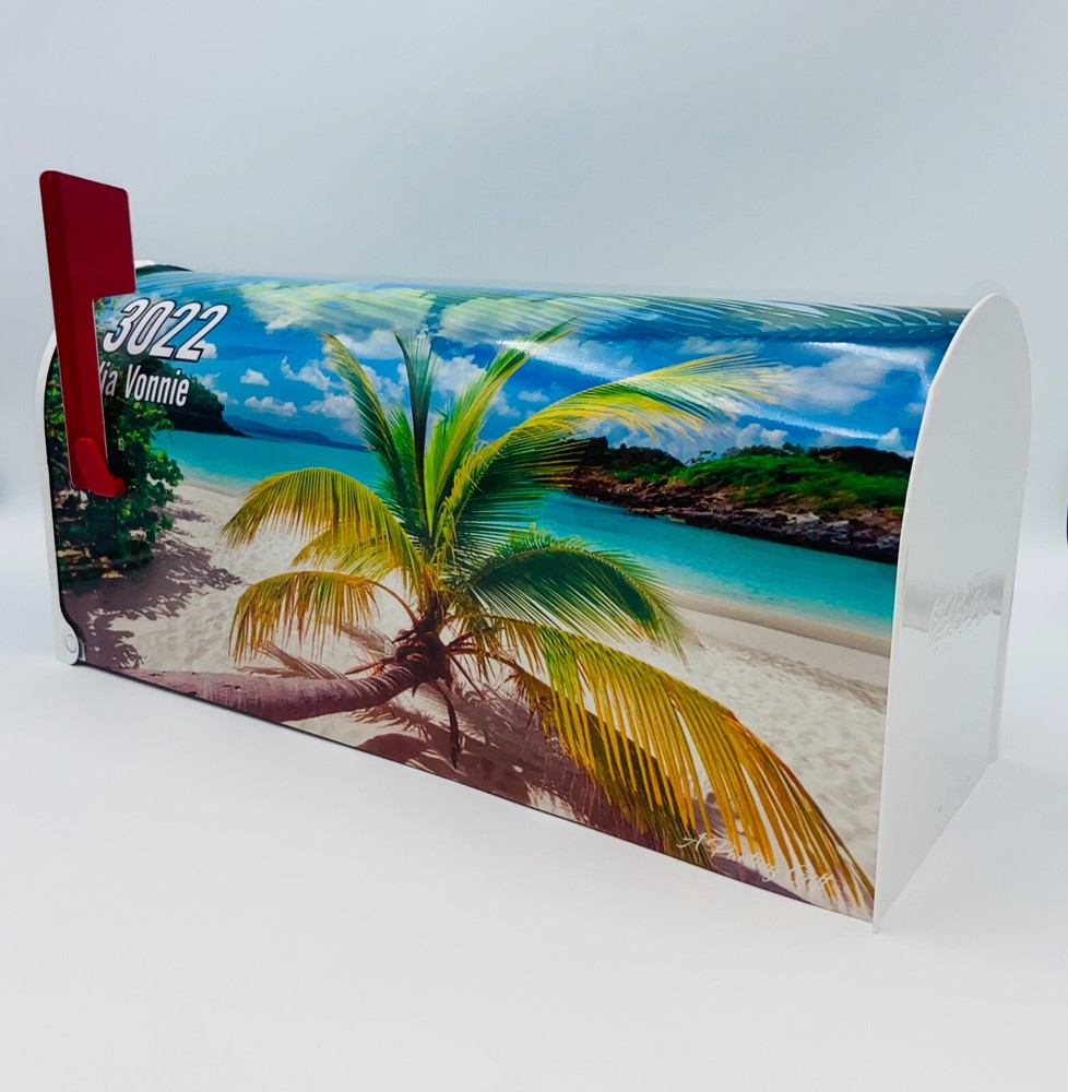 Tropical custom mailbox, Mothers Day Gift