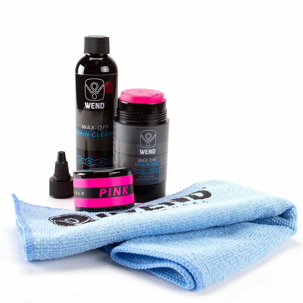 Wend Wax-On Chain Lube Kit