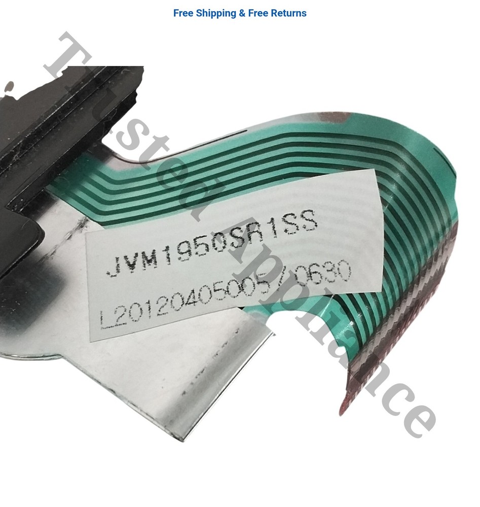 GE Microwave Control Panel WB07X11365 black