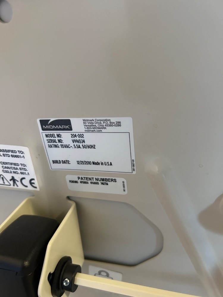 Ritter Midmark 204-002 Exam Table