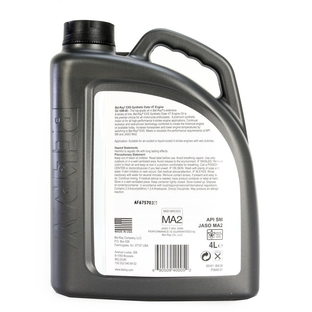 Bel-Ray EXS Synthetic Ester 4T Engine Oil - 99161-B4LW
