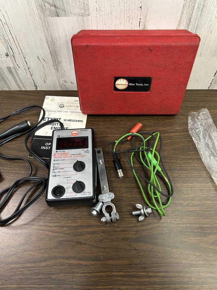 Mac Tools Digital Engine Analyzer ET3707 For Parts Or Repair
