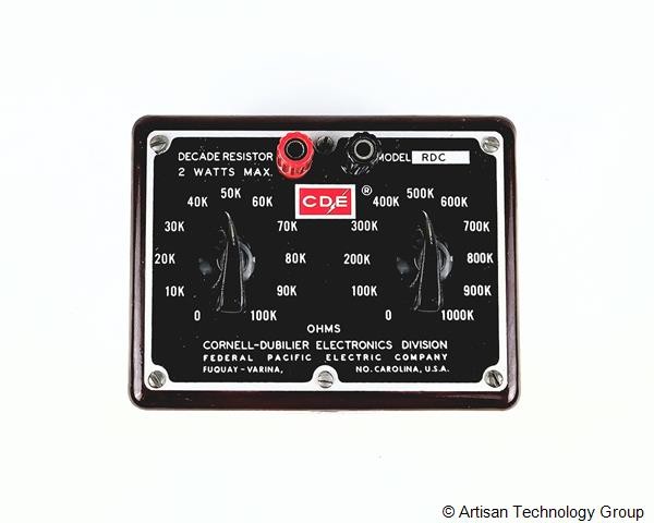 Cornell-Dubilier RDC Decade Resistor