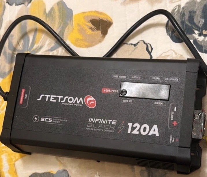 Stetsom Infinite Black 120a Charger Battery Stetsom